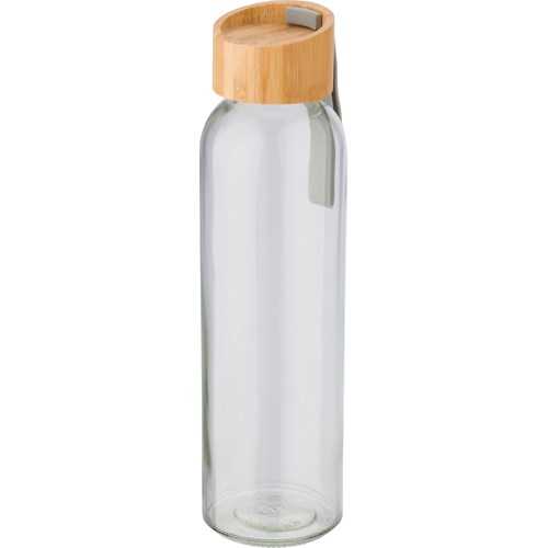 Glass drinking bottle (600ml)