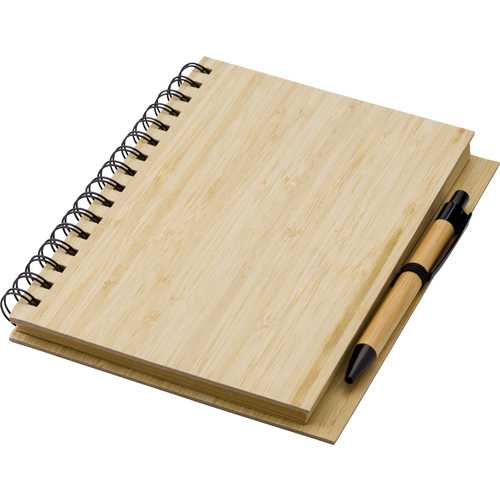 Bamboo notebook