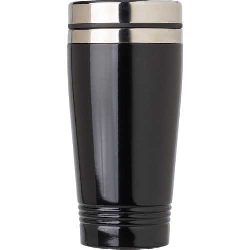 Stainless steel double walled drinking mug (450ml)