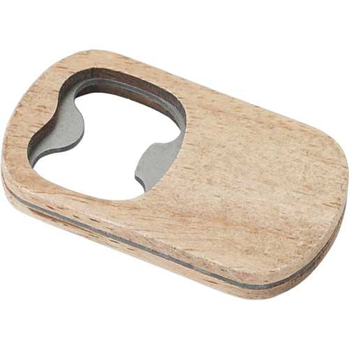 Beechwood bottle opener