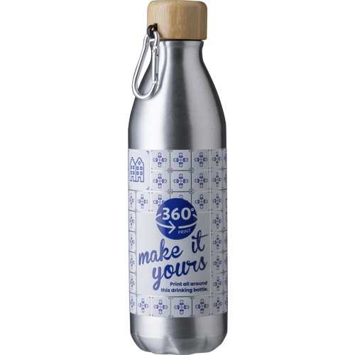 Aluminium single walled bottle (500ml)