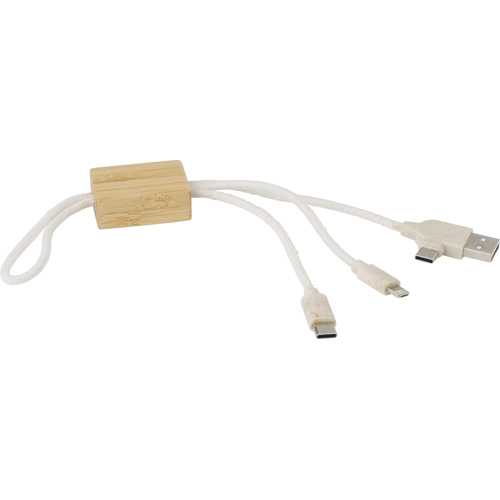 Bamboo USB charger