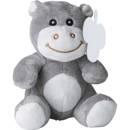 Plush toy hippo