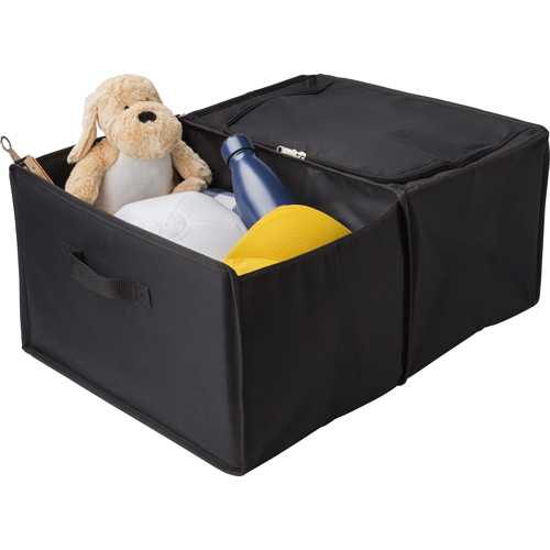 Car organizer with cooler compartment