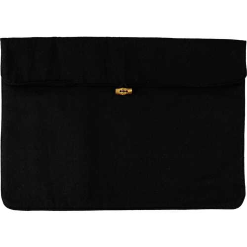 Cotton laptop pouch