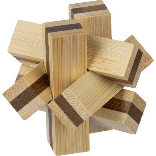 Wooden patience game