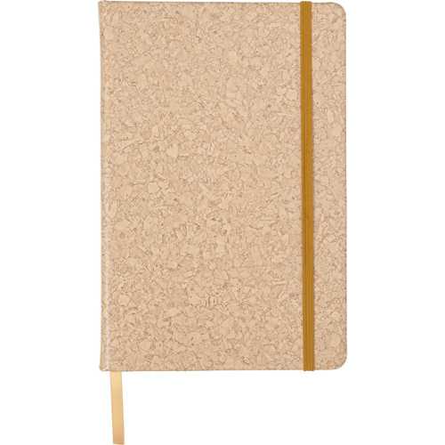 Notebook with cork print (approx. A5)