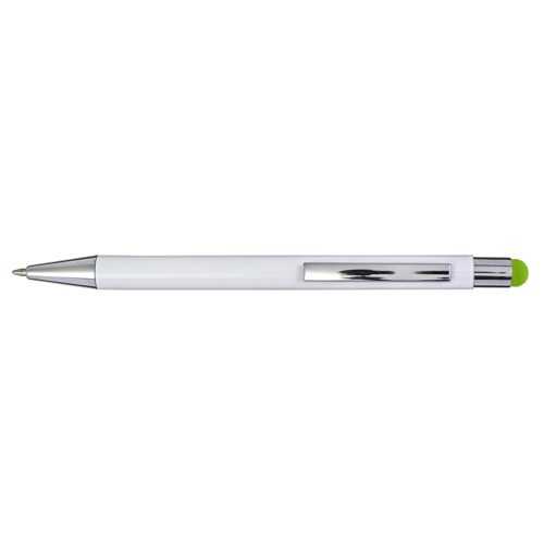 Aluminium and plastic ballpen