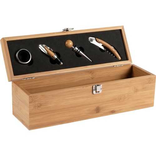 Bamboo wine giftset (4pc)