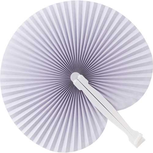 Paper hand held fan