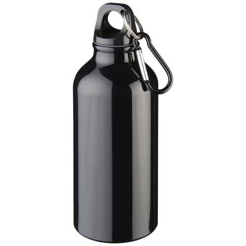 Oregon 400 ml aluminium water bottle with carabiner