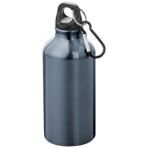 Oregon 400 ml aluminium water bottle with carabiner