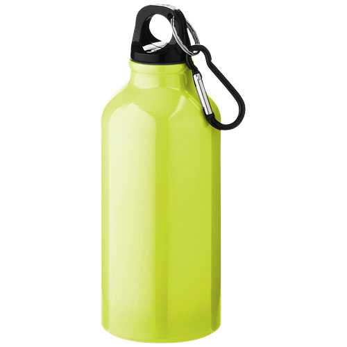 Oregon 400 ml aluminium water bottle with carabiner