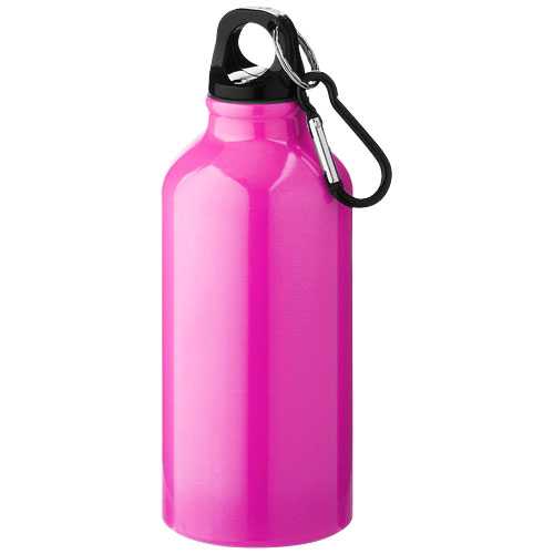 Oregon 400 ml aluminium water bottle with carabiner