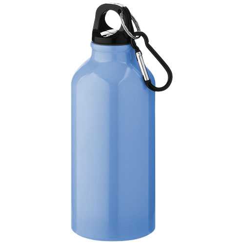 Oregon 400 ml aluminium water bottle with carabiner