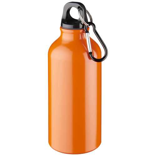 Oregon 400 ml aluminium water bottle with carabiner