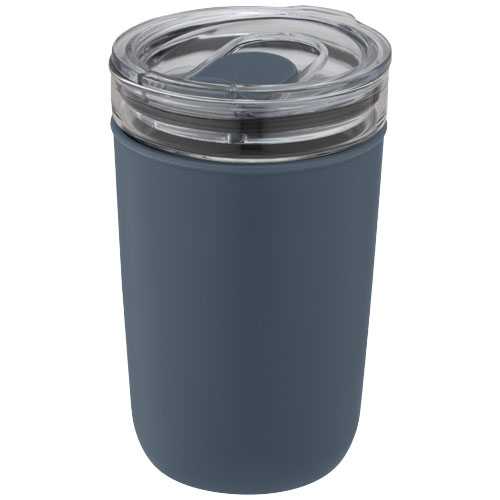 Bello 420 ml glass tumbler with recycled plastic outer wall