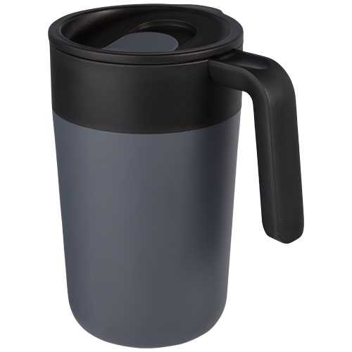 Nordia 400 ml double-wall recycled mug