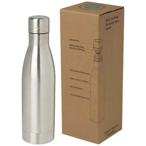 Vasa 500 ml RCS certified recycled stainless steel copper vacuum insulated bottle