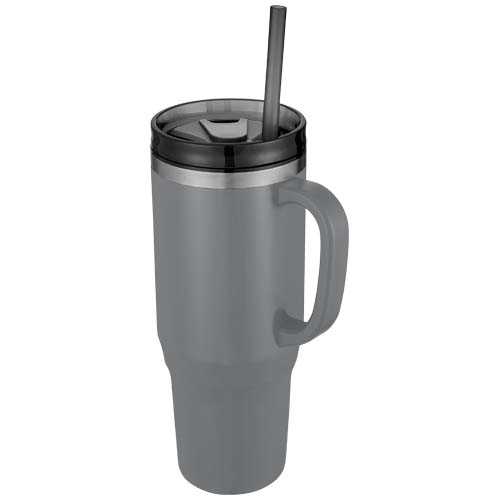 Melbourne 1200 ml RCS certified insulated tumbler with straw