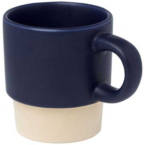 Olympia 130 ml stackable expresso cup with clay bottom