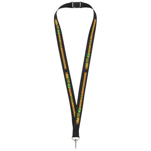 Lago lanyard with break-away closure