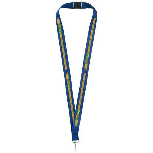 Lago lanyard with break-away closure