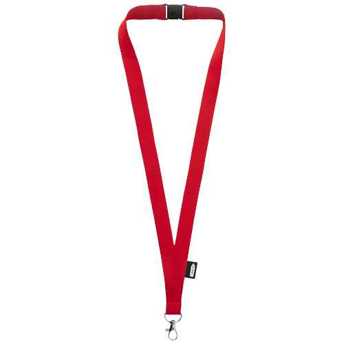 Tom recycled PET lanyard with breakaway closure