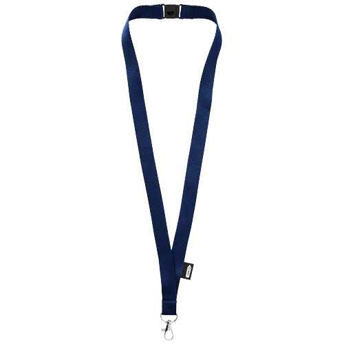 Tom recycled PET lanyard with breakaway closure