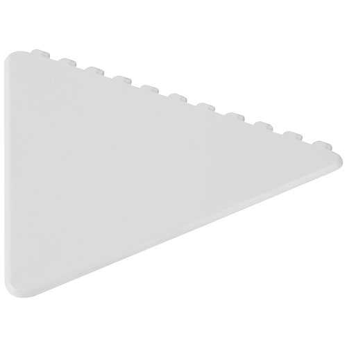 Frosty triangular recycled plastic ice scraper