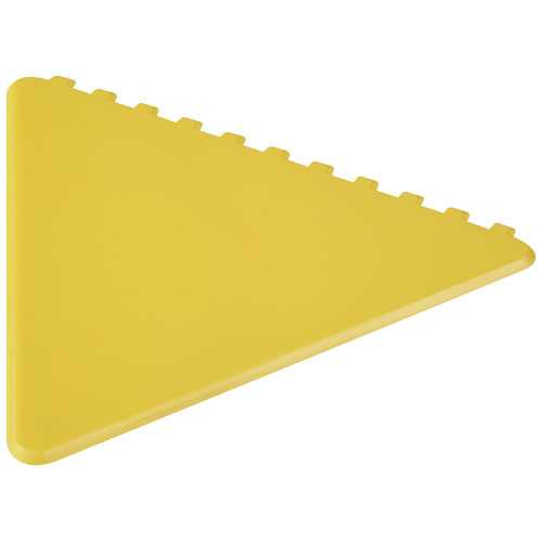 Frosty triangular recycled plastic ice scraper