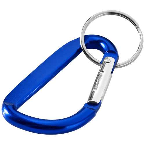 Timor RCS recycled aluminium carabiner keychain