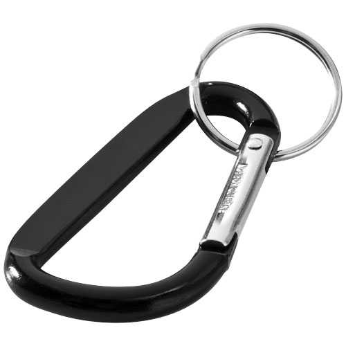 Timor RCS recycled aluminium carabiner keychain