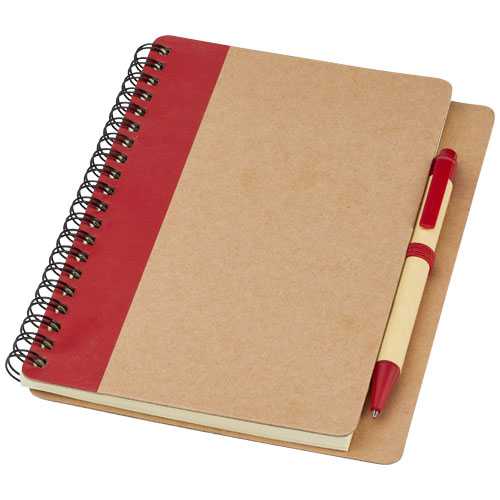 Priestly recycled notebook with pen