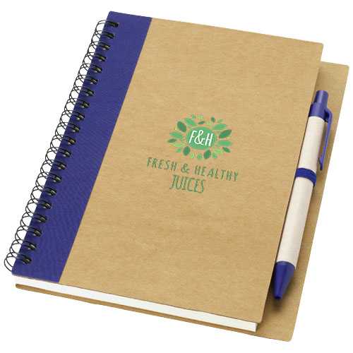 Priestly recycled notebook with pen