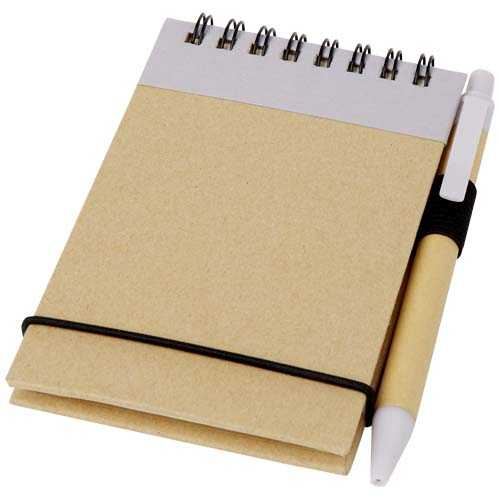 Zuse A7 recycled jotter notepad with pen