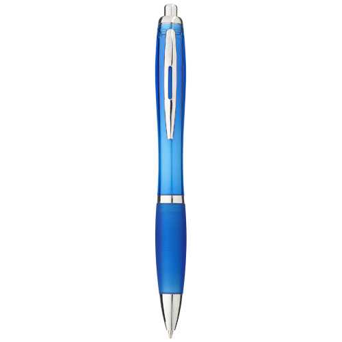 Nash ballpoint pen with coloured barrel and grip