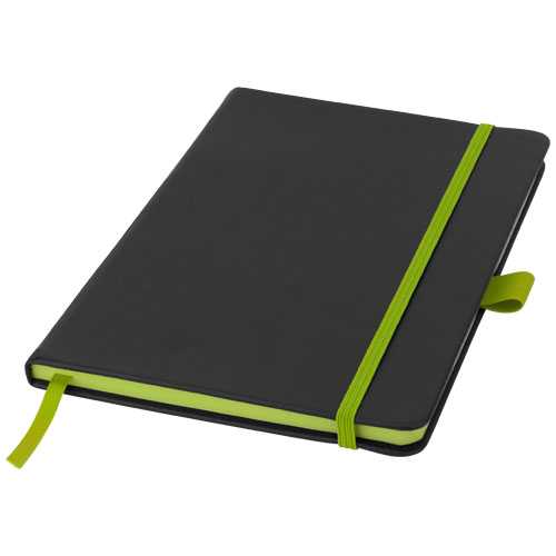 Colour-edge A5 hard cover notebook