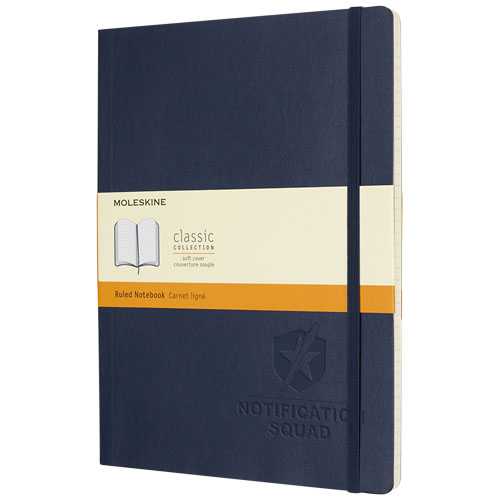 Moleskine Classic XL soft cover notebook - ruled