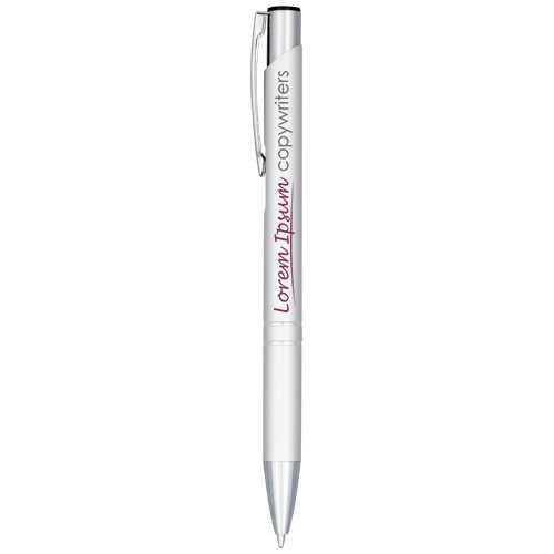 Moneta anodized aluminium click ballpoint pen