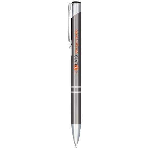 Moneta anodized aluminium click ballpoint pen