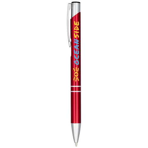 Moneta anodized aluminium click ballpoint pen