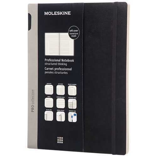 Moleskine Pro notebook XL soft cover