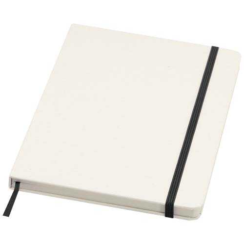 Bass A5 recycled hard cover notebook with lined pages