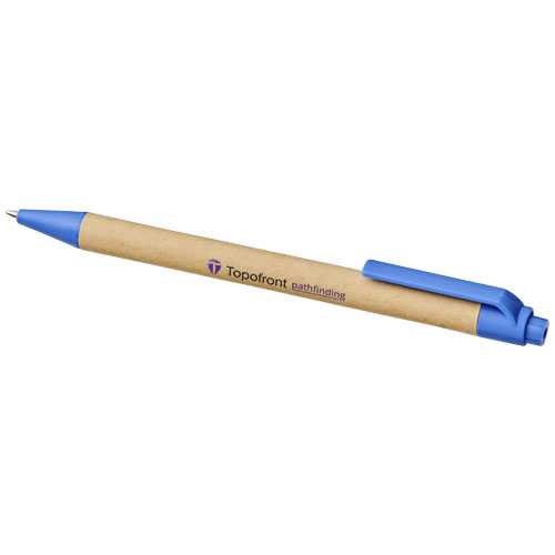 Berk recycled carton and corn plastic ballpoint pen