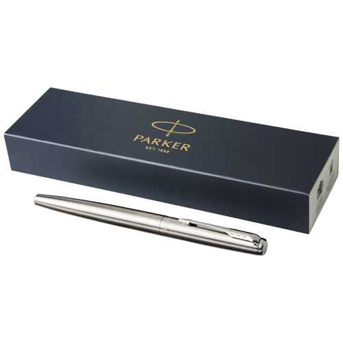 Parker Jotter stainless steel fountain pen (blue ink)