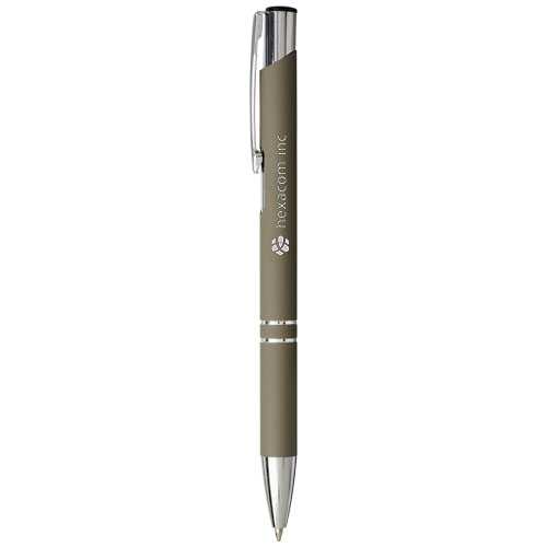 Moneta soft touch ballpoint pen