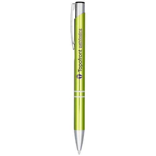 Moneta anodized aluminium click ballpoint pen