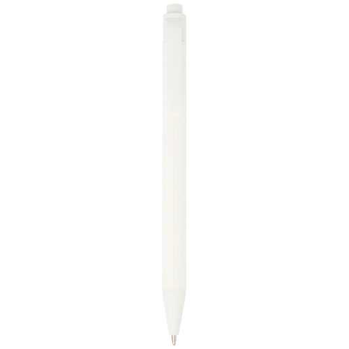 Chartik monochromatic recycled paper ballpoint pen with matte finish (black ink)