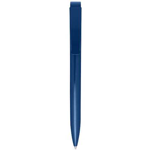 Lucia recycled plastic ballpoint pen (blue ink)